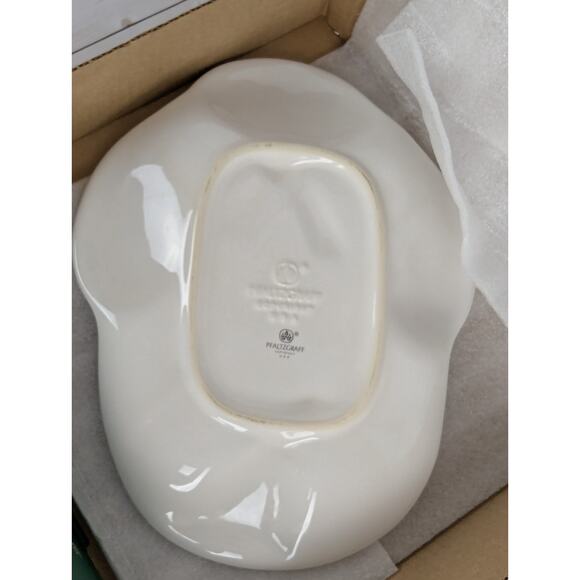 Pfaltzgraff Winterberry Snowman Plate/Platter 1996 Embossed Christmas Cookie - Picture 8 of 9